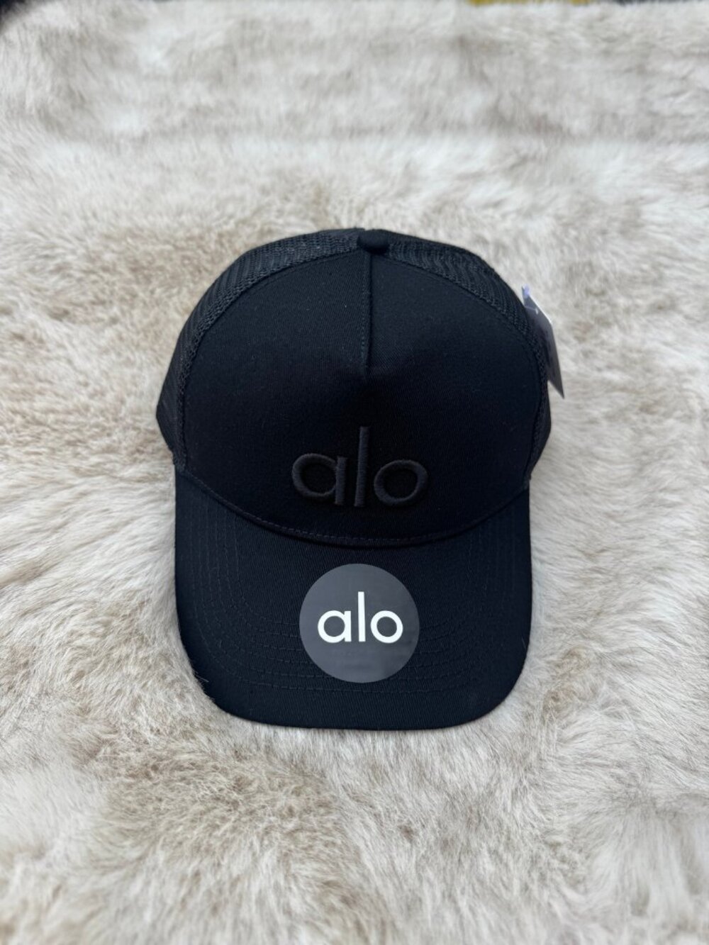 Alo Black Cap Hat